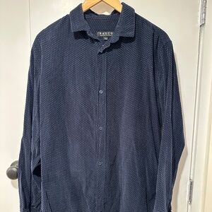 Basco / Barney's Men's Button Down Shirt Large